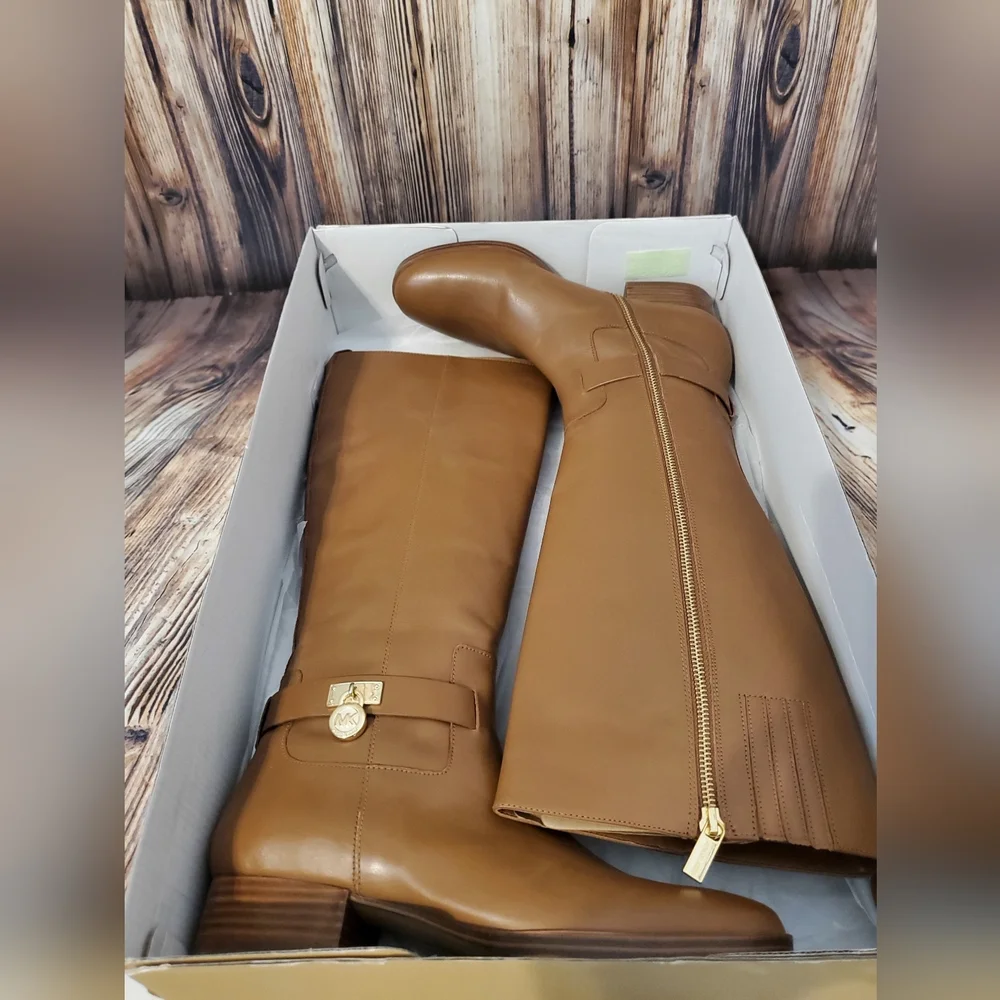 MICHAEL KORS RYAN TALL BOOTS - Picture 9 of 11